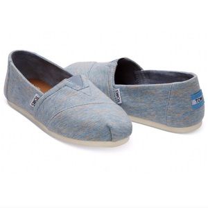 TOMS Blue, Orange Heather Women's Classics
